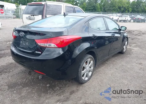 2013 Hyundai Elantra Limited from USA, damaged, VIN 5NPDH4AE1DH172526